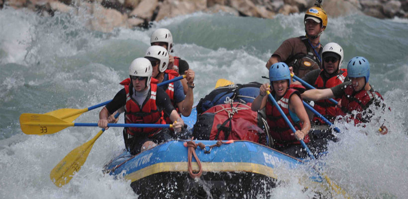 rafting